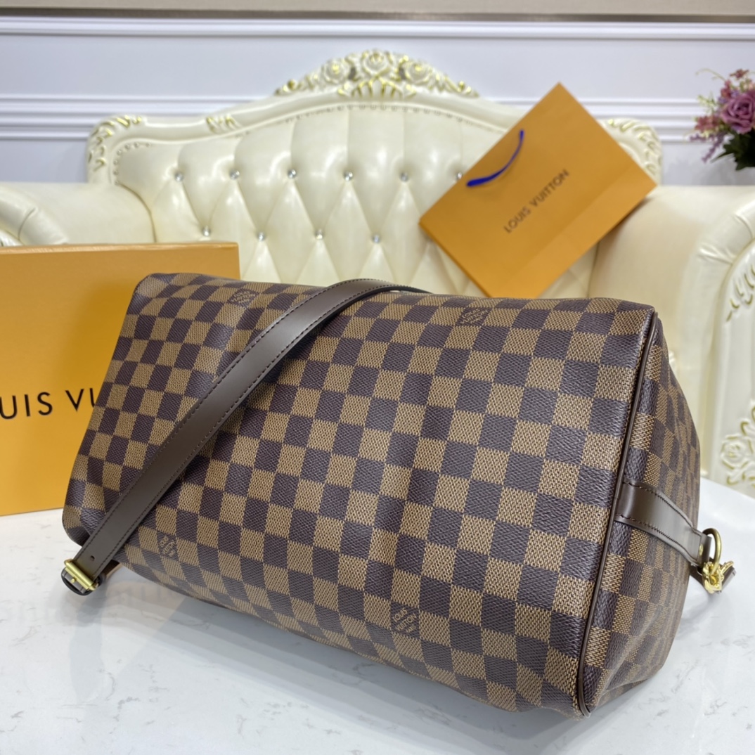 Louis Vuitton SPEEDY BANDOULIERE 35 Damier Ebene Handbag N41366 